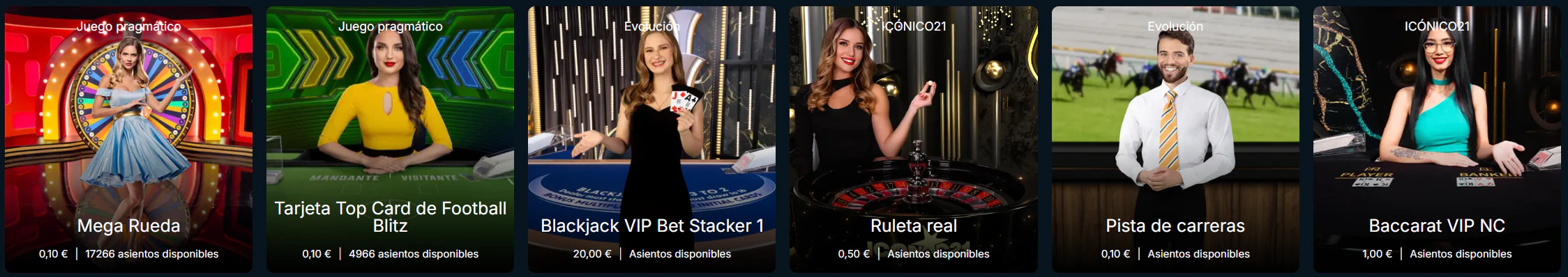 Bull Casino juegos con crupieres en vivo